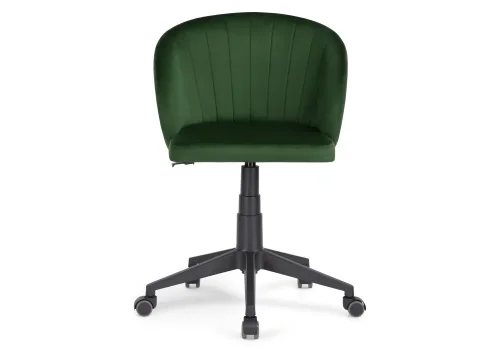 Компьютерное кресло Пард изумрудный 464227 Woodville, зелёный/велюр, ножки/пластик/чёрный, размеры - *870***590*600 фото 3