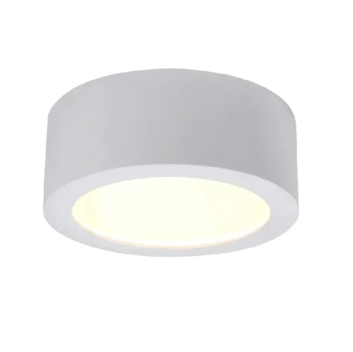 Светильник накладной LED CLT 521C105 WH Crystal Lux белый на 1 лампу, основание белое в стиле современный круглый