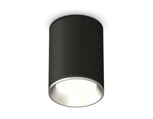 Светильник накладной Techno spot XS6313002 Ambrella light чёрный 1 лампа, основание чёрное в стиле современный круглый
