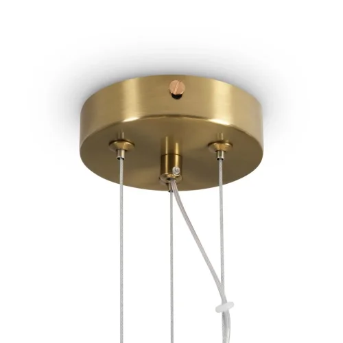 Люстра подвесная Pareo FR5590PL-01BS1 Freya белая на 6 ламп, основание латунь в стиле современный прованс фото 9