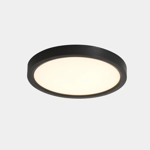 Светильник потолочный/подвесной LED CLT 526C230 BL Crystal Lux чёрный на 1 лампу, основание чёрное в стиле современный фото 5
