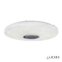 Светильник потолочный LED Music 90W Music brilliant iLedex белый 1 лампа, основание белое в стиле современный хай-тек 