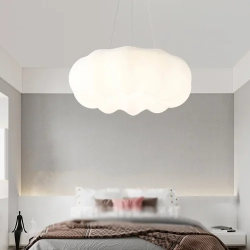 Люстра подвесная ODDLY E D30 219509-23 ImperiumLoft белая на 1 лампу, основание белое в стиле современный скандинавский минимализм фото 5 Люстра подвесная ODDLY E D30 219509-23 ImperiumLoft белая на 1 лампу, основание белое в стиле современный скандинавский минимализм фото 5