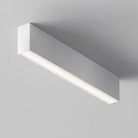 Светильник накладной LED Basis C068CL-20W3-6K-W Maytoni белый на 1 лампу, основание белое в стиле современный хай-тек прямоугольник