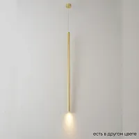 Светильник подвесной LED CLT 036C800 BS Crystal Lux латунь на 1 лампу, основание латунь в стиле современный трубочки