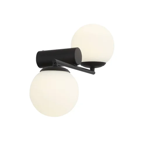 Бра LED Donolo SL395.401.02 ST-Luce белый на 2 лампы, основание чёрное в стиле современный фото 2