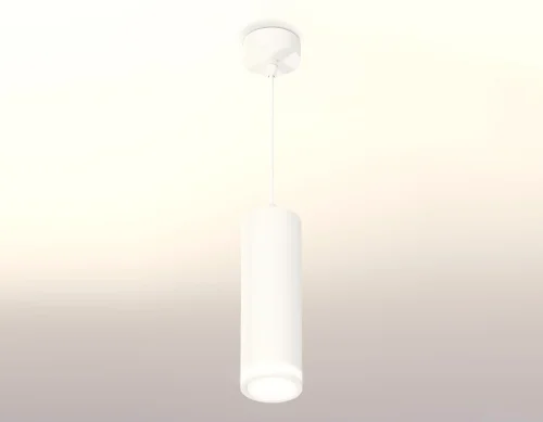 Светильник подвесной Techno spot XP7455002 Ambrella light белый 1 лампа, основание белое в стиле современный хай-тек  фото 3