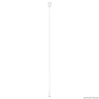 Светильник подвесной LED Metropolis 10334/600 White LOFT IT белый на 1 лампу, основание белое в стиле современный хай-тек трубочки