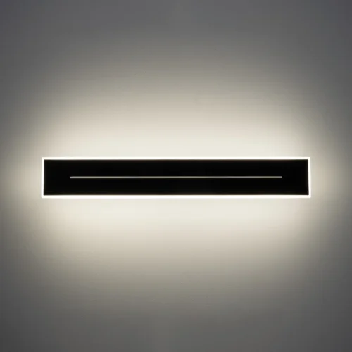 Бра LED DIMM Тринити CL238641 Citilux чёрный на 1 лампа, основание чёрное в стиле современный  фото 5