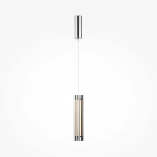 Светильник подвесной LED Sonata MOD410PL-L12CH3K Maytoni хром на 1 лампу, основание хром в стиле хай-тек современный фото 2