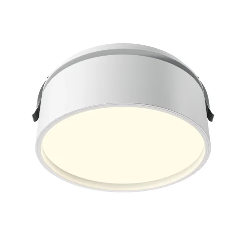 Светильник точечный LED Onda DL024-18W3K-W Maytoni белый на 1 лампу, основание белое в стиле современный хай-тек круглый