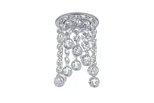 Светильник точечный Osimo GU10.5.14.8.113 N Dio D'Arte прозрачный на 1 лампу, основание серебряное в стиле классический Светильник точечный Osimo GU10.5.14.8.113 N Dio D'Arte прозрачный на 1 лампу, основание серебряное в стиле классический