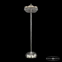 Торшер 19011T4/35IV-138 G Bohemia Ivele Crystal sp прозрачный 4 лампы, основание золотое в стиле классический
