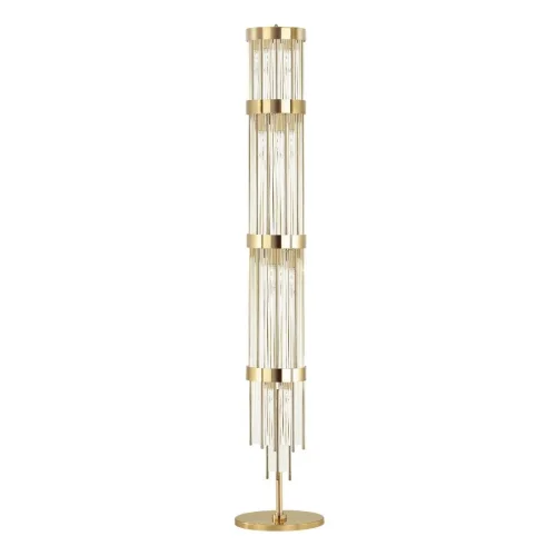 Торшер York 4788/12F Odeon Light  прозрачный 12 ламп, основание золотое в стиле классический
 фото 3