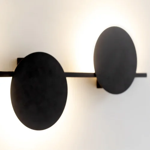 Бра LED Eris 7301 Mantra чёрный на 1 лампа, основание чёрное в стиле современный хай-тек  фото 3