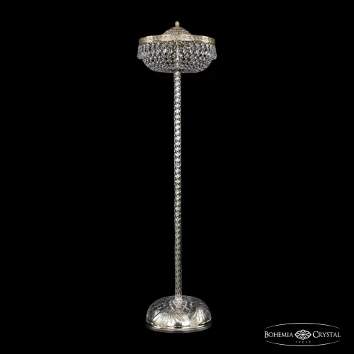 Торшер 19011T4/35IV-138 G Bohemia Ivele Crystal sp прозрачный 4 лампы, основание золотое в стиле классический
