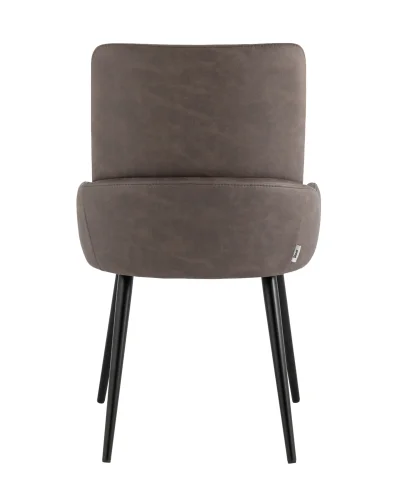 Стул Мюнхен искуственная замша коричневый УТ000035938 Stool Group, коричневый/искусственная замша, ножки/металл/чёрный, размеры - ****530*580 фото 7
