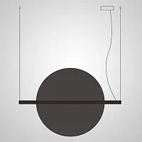 Светильник подвесной LIBERTY L110 Black 208571-23 ImperiumLoft чёрный на 1 лампу, основание чёрное в стиле современный 