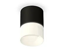 Светильник накладной Techno spot XS7402035 Ambrella light чёрный 1 лампа, основание чёрное в стиле хай-тек современный круглый