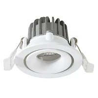 Светильник точечный LED Apertura A3310PL-1WH Arte Lamp белый 1 лампа, основание белое в стиле современный 