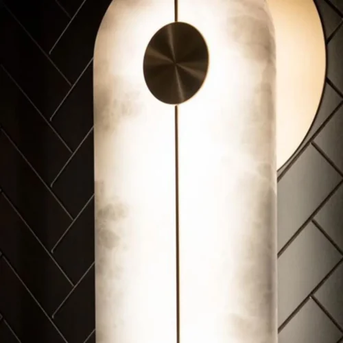 Настенный светильник PHEBE C 211997-26 ImperiumLoft белый на 1 лампу, основание латунь в стиле современный фото 3 Настенный светильник PHEBE C 211997-26 ImperiumLoft белый на 1 лампу, основание латунь в стиле современный фото 3