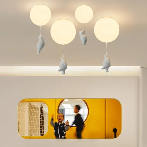 Светильник потолочный WASTY E D23 191739-23 ImperiumLoft белый на 1 лампу, основание белое в стиле скандинавский современный фото 7 Светильник потолочный WASTY E D23 191739-23 ImperiumLoft белый на 1 лампу, основание белое в стиле скандинавский современный фото 7