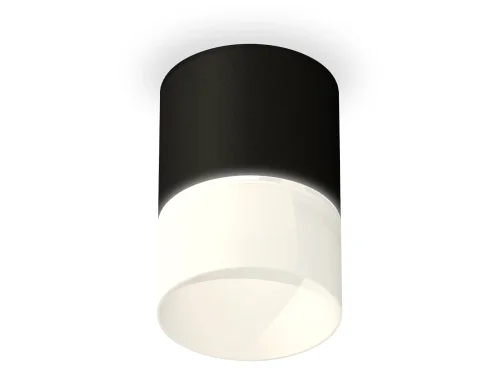 Светильник накладной Techno spot XS7402035 Ambrella light чёрный 1 лампа, основание чёрное в стиле хай-тек современный круглый