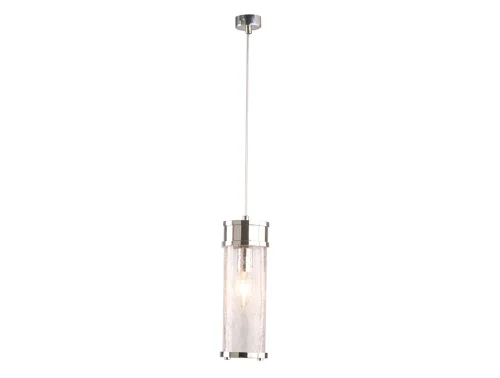 Светильник подвесной 10271/S Newport прозрачный 1 лампа, основание хром в стиле классический современный американский 