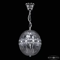 Светильник подвесной 5479/22 Ni Clear/M-1G Bohemia Ivele Crystal прозрачный 3 лампы, основание никель в стиле классика 
