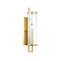 Бра Rena 4655/1W Odeon Light прозрачный 1 лампа, основание золотое в стиле современный хай-тек 