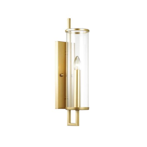 Бра Rena 4655/1W Odeon Light прозрачный на 1 лампа, основание золотое в стиле современный хай-тек 