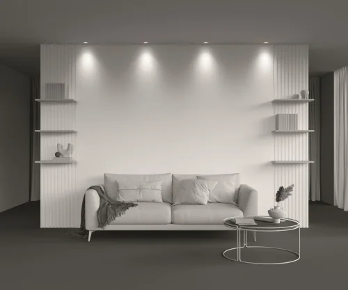 Светильник точечный LED Round DL058-12W3K-W Maytoni белый на 1 лампу, основание белое в стиле современный фото 15