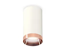 Светильник накладной Techno spot XS6322025 Ambrella light белый 1 лампа, основание белое в стиле современный круглый