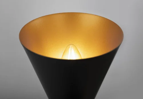 Люстра на штанге Vesper MOD108PL-18GB Maytoni чёрная на 18 ламп, основание золотое в стиле арт-деко современный  фото 2