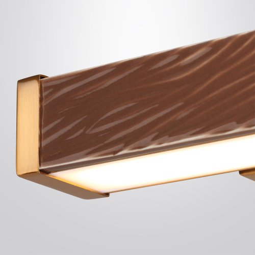 Бра LED Riviera 5450/10WLB Odeon Light белый на 1 лампу, основание латунь в стиле классический современный фото 5