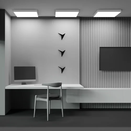 Светильник потолочный LED Zon C032CL-90W4K-SQ-W Maytoni белый на 1 лампу, основание белое в стиле современный квадраты фото 8