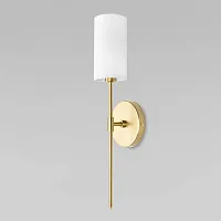 Бра Comfy 10307W Brass LOFT IT белый на 1 лампу, основание латунь в стиле современный 