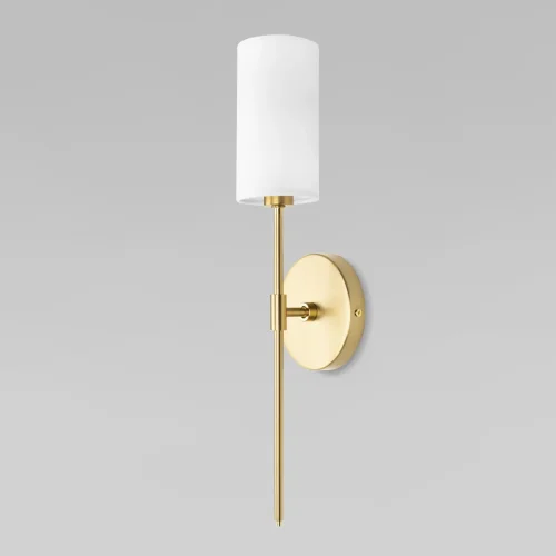 Бра Comfy 10307W Brass LOFT IT белый на 1 лампу, основание латунь в стиле современный 