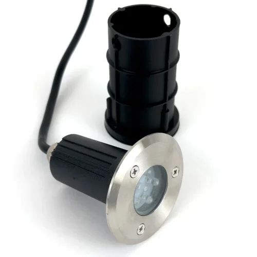 Встраиваемый светильник уличный LED Picco M LH062015 LightHall уличный IP67 бежевый на 1 лампу, плафон серый в стиле современный LED фото 2