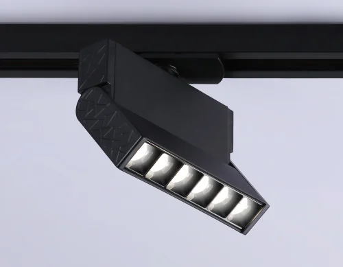 Трековый светильник однофазный LED Track System GL6814 Ambrella light чёрный для шинопроводов серии Track System фото 3