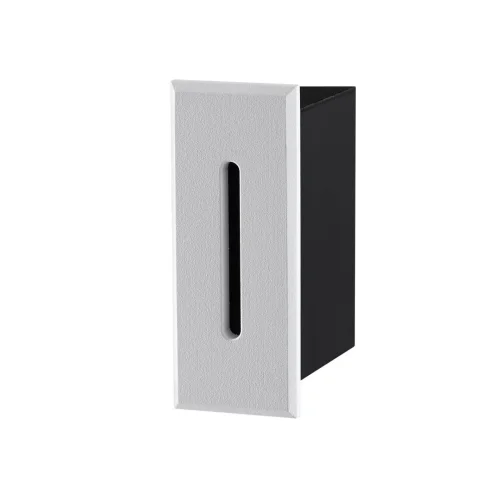 Светильник точечный LED Escala 7055/3WL Odeon Light белый на 1 лампу, основание белое в стиле минимализм хай-тек подсветка для лестниц и ступеней