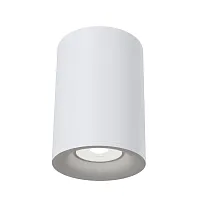 Светильник накладной Alfa C012CL-01W Maytoni белый 1 лампа, основание белое в стиле современный круглый
