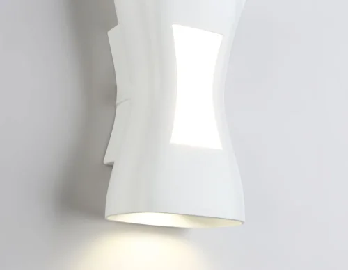 Настенный светильник LED ST4527 Ambrella light уличный IP54 белый 1 лампа, плафон белый в стиле хай-тек современный LED фото 3