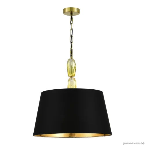 Светильник подвесной Lingotti SL1759.303.03 ST-Luce чёрный 3 лампы, основание латунь в стиле классический 