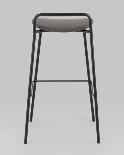 Стул барный Mantis, экокожа, темно-серый УТ000038915 Stool Group, /, ножки//, размеры - *835***465*470 фото 2