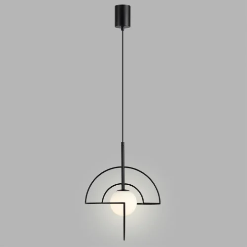 Светильник подвесной ЛЕД Futurum 7196/3L Odeon Light белый на 1 лампу, основание чёрное в стиле хай-тек фото 2 Светильник подвесной ЛЕД Futurum 7196/3L Odeon Light белый на 1 лампу, основание чёрное в стиле хай-тек фото 2