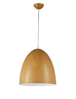 Светильник подвесной Bruno E 1.3.P1 BR Arti Lampadari коричневый 1 лампа, основание коричневое в стиле современный 