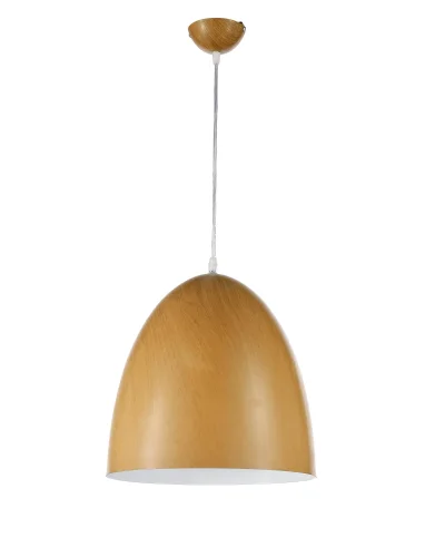 Светильник подвесной Bruno E 1.3.P1 BR Arti Lampadari коричневый 1 лампа, основание коричневое в стиле современный 