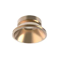 Рефлектор для встраиваемого светильника DYNAMIC REFLECTOR ROUND FIXED GD Ideal Lux на 1 , основание золотое в стиле 