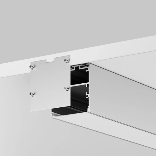 Комплект заглушек (для профиля 50×50) 2 шт., ALM-5050-S-EC 642046 Maytoni цвет LED K, световой поток Lm фото 5